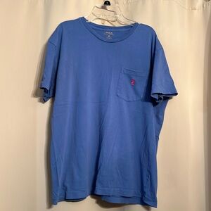 Polo by Ralph Lauren, men’s medium cotton, short sleeve blue T-shirt